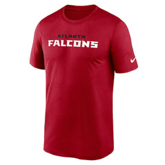 Atlanta Falcons Primetime Legend Wordmark Performance T-Shirt - Red outlet