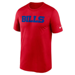 Buffalo Bills Primetime Legend Wordmark Performance T-Shirt - Red cheap