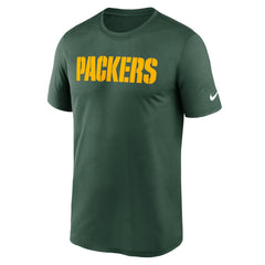Green Bay Packers Primetime Legend Wordmark Performance T-Shirt - Green discount