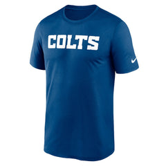 Indianapolis Colts Primetime Legend Wordmark Performance T-Shirt - Royal for sale