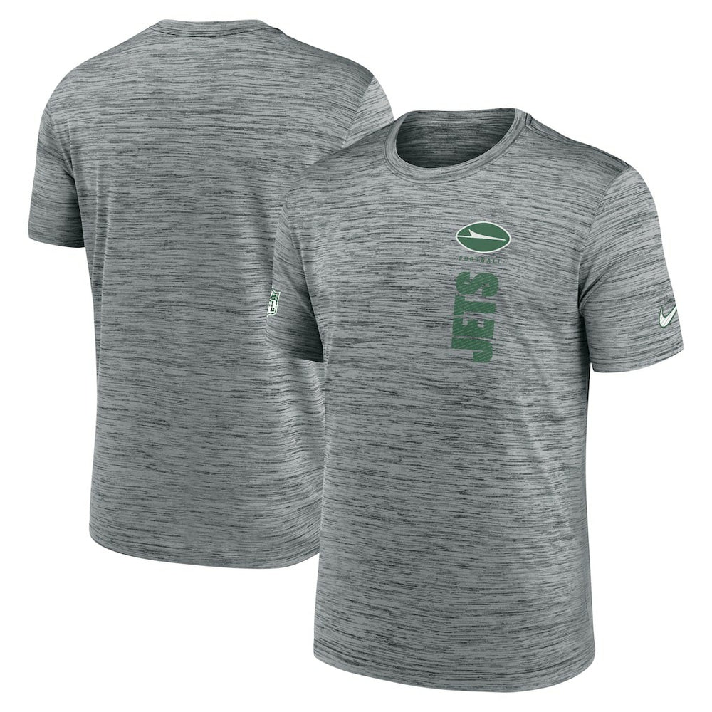 New York Jets Sideline Velocity Dri-FIT T-Shirt - Gray on sale