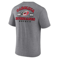 Carolina Hurricanes Winger Tri-Blend T-Shirt - Heather Gray T-shirts
