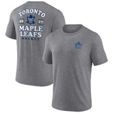 Toronto Maple Leafs Winger Tri-Blend T-Shirt - Heather Gray T-shirts