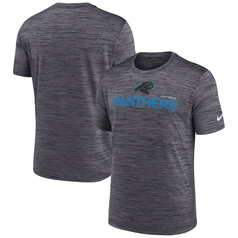 Carolina Panthers Blitz Velocity Modern Dri-FIT T-Shirt - Black cheap