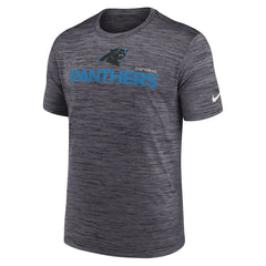 Carolina Panthers Blitz Velocity Modern Dri-FIT T-Shirt - Black cheap