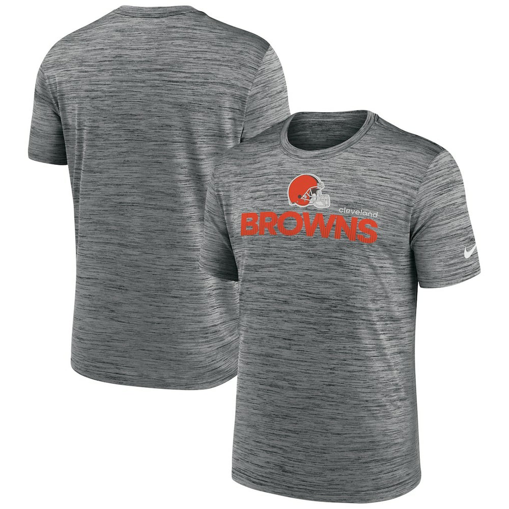 Cleveland Browns Blitz Velocity Modern Dri-FIT T-Shirt - Anthracite for sale