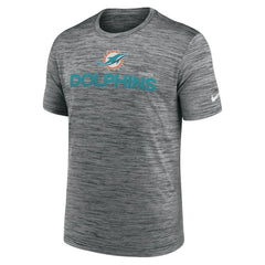 Miami Dolphins Blitz Velocity Modern Dri-FIT T-Shirt - Anthracite for sale