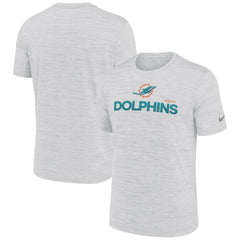 Miami Dolphins Blitz Velocity Modern Dri-FIT T-Shirt - Ash for sale