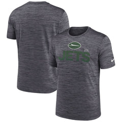 New York Jets Blitz Velocity Modern Dri-FIT T-Shirt - Black discount