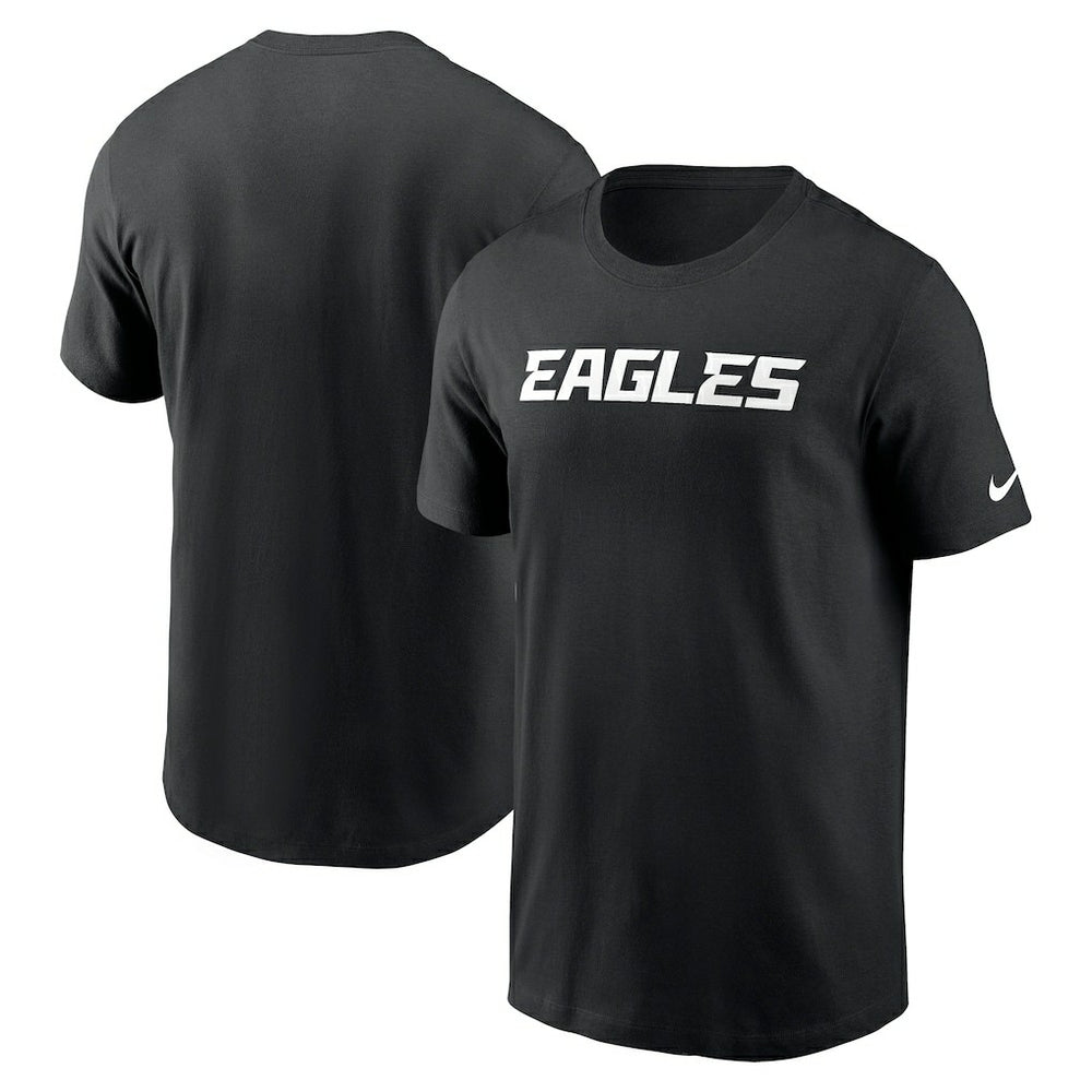 Philadelphia Eagles Primetime Wordmark Essential T-Shirt - Black for sale
