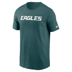 Philadelphia Eagles Primetime Wordmark Essential T-Shirt - Midnight Green cheap