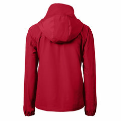 Minnesota Twins Cutter & Buck Women's Charter Eco Recycled Full-Zip Jacket Red