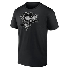 Pittsburgh Penguins Iced Out T-Shirt - Black T-shirts