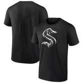 Seattle Kraken Iced Out T-Shirt - Black T-shirts