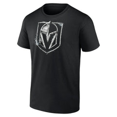 Vegas Golden Knights Iced Out T-Shirt - Black T-shirts