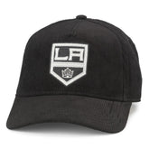 Los Angeles Kings American Needle Corduroy Chain Stitch Adjustable Hat - Black Hats