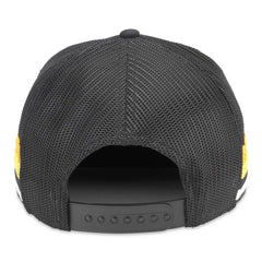 Boston Bruins American Needle HotFoot Stripes Trucker Adjustable Hat - Black Hats