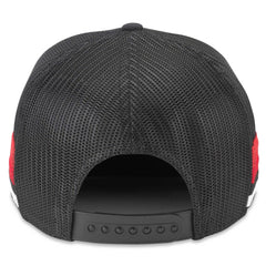Chicago Blackhawks American Needle HotFoot Stripes Trucker Adjustable Hat - Black Hats
