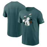 Jalen Hurts Philadelphia Eagles Player Graphic T-Shirt - Midnight Green cheap
