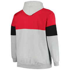 Chicago Bulls Big & Tall Pullover Hoodie sale - Red/Black sale