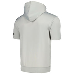 New Orleans Pelicans Short Sleeve Pullover Hoodie - Silver/Red sale