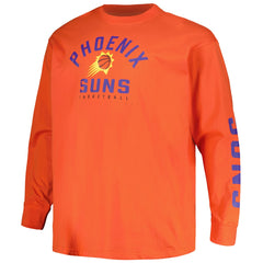 Phoenix Suns Big & Tall Short Sleeve & Long Sleeve T-Shirt Set - Purple/Orange outlet