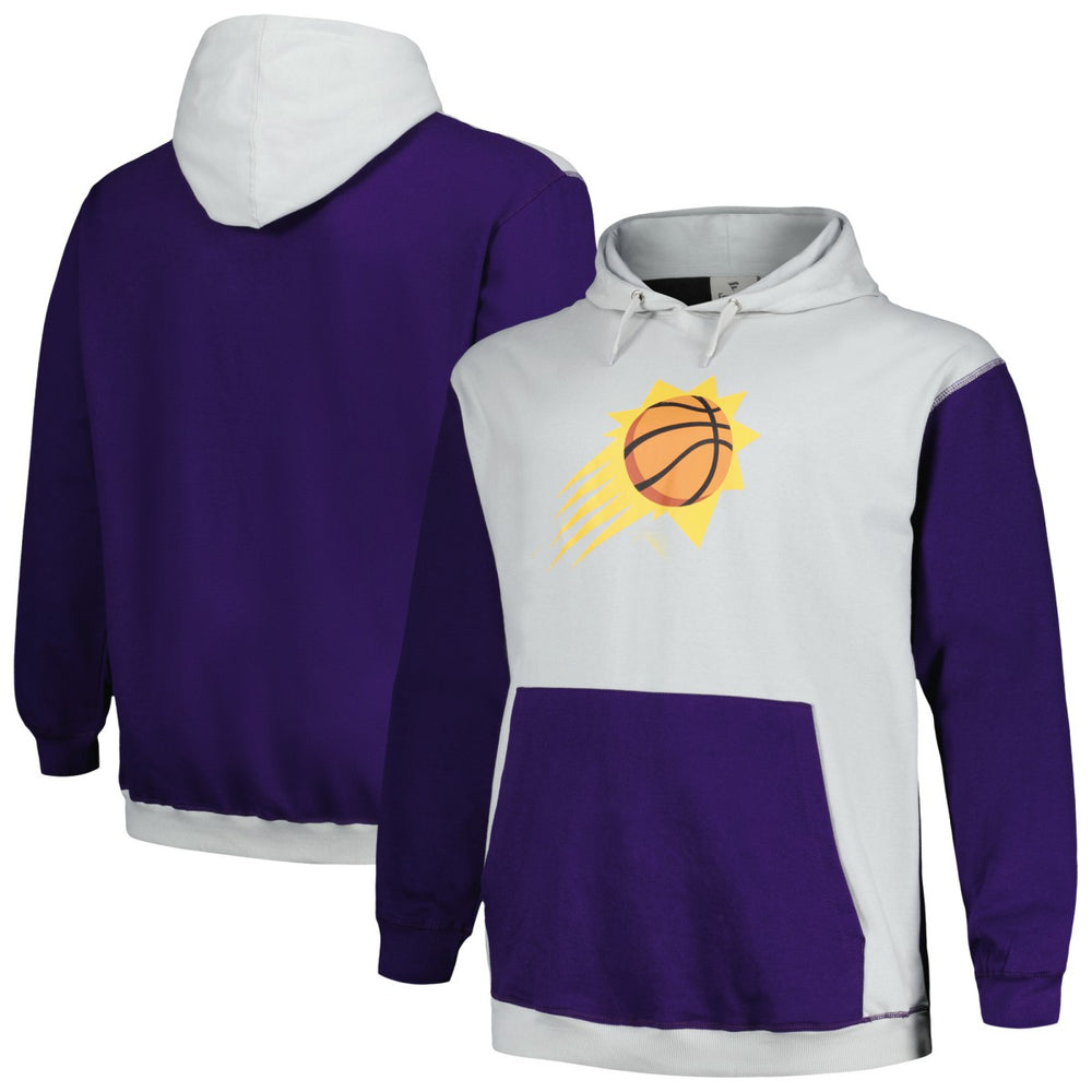 Phoenix Suns Big & Tall Primary Arctic Pullover Hoodie - Purple/Silver sale