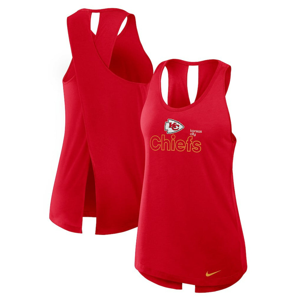Kansas City Chiefs Women's Plus Size Performance Tank Top - Red sale