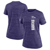 Baltimore Ravens Women's Sideline Velocity Dri-FIT T-Shirt - Purple sale