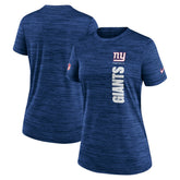 New York Giants Women's Sideline Velocity Dri-FIT T-Shirt - Royal sale