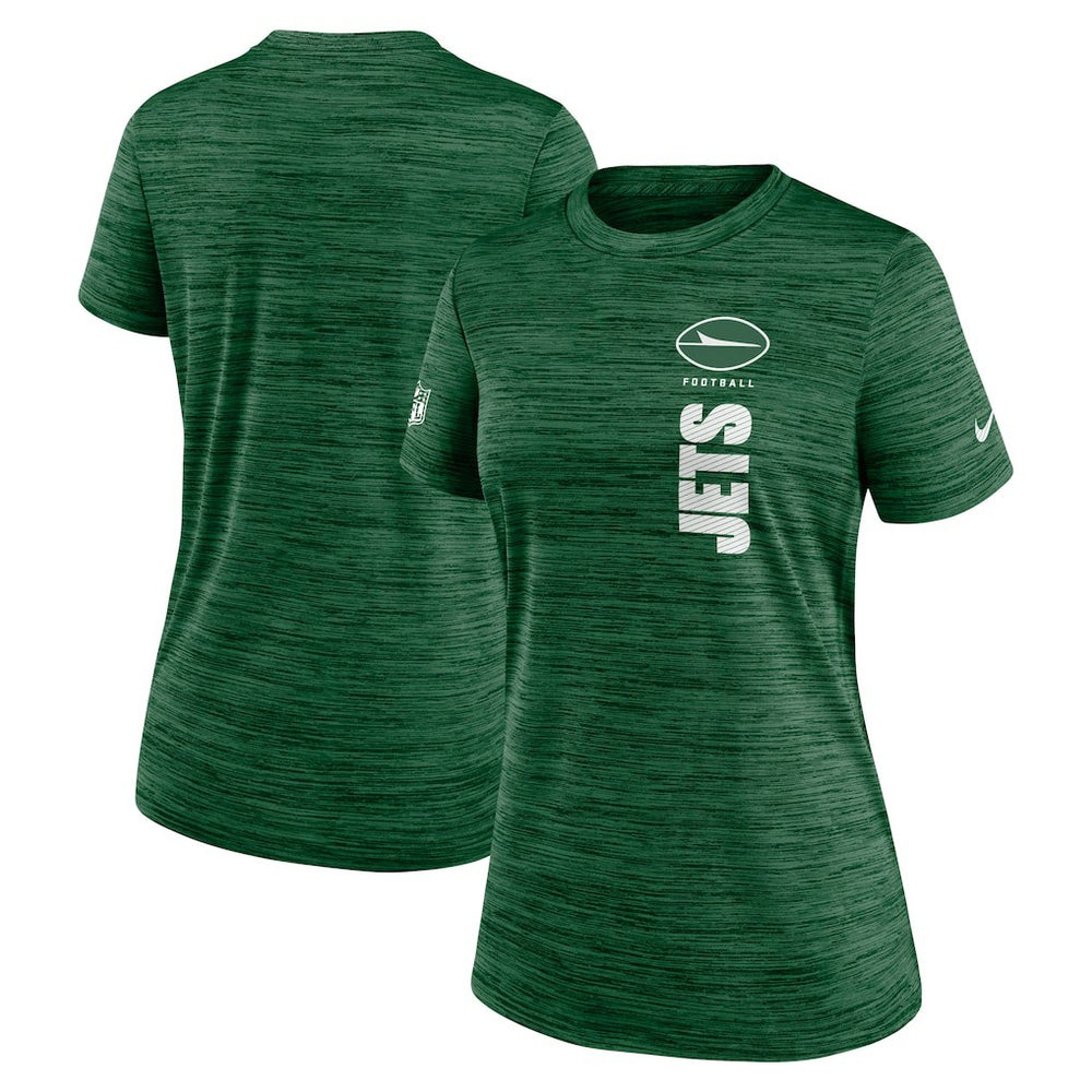 New York Jets Women's Sideline Velocity Dri-FIT T-Shirt - Green on sale