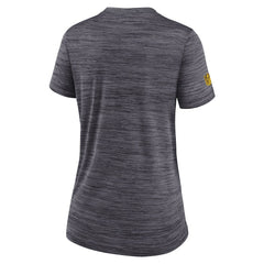 Pittsburgh Steelers Women's Sideline Velocity Dri-FIT T-Shirt - Charcoal cheap