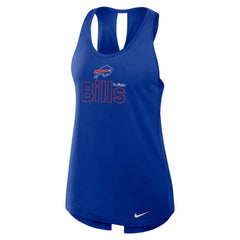 Buffalo Bills Women's Open-Back Crisscross Dri-FIT Tank Top - Royal discount