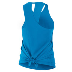 Carolina Panthers Women's Open-Back Crisscross Dri-FIT Tank Top - Blue discount