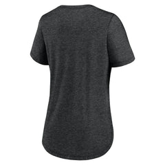 New York Jets Women's Fashion Tri-Blend T-Shirt - Heather Black cheap