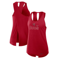 Tampa Bay Buccaneers Women's Open-Back Crisscross Dri-FIT Tank Top - Red cheap