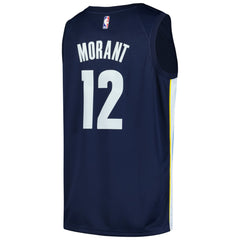 Ja Morant Memphis Grizzlies Swingman Player Jersey - Icon Edition - Navy outlet