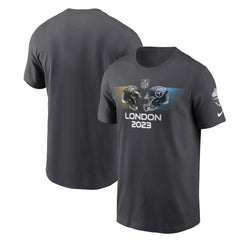 Baltimore Ravens vs. Tennessee Titans 2023 London Game Essential T-Shirt - Anthracite outlet