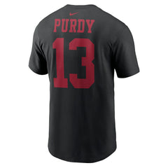 Brock Purdy San Francisco 49ers Player Name & Number T-Shirt - Black outlet