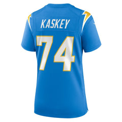 Matt Kaskey Los Angeles Chargers Women's Team Game Jersey - Powder Blue cheap
