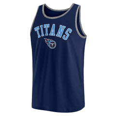 Tennessee Titans Bet Tank Top - Navy sale