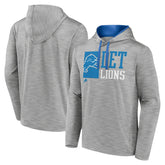 Detroit Lions Never Quit Hoodie - Heather Gray sale