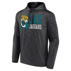 Jacksonville Jaguars Never Quit Hoodie - Heather Charcoal cheap