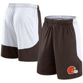 Cleveland Browns Go Hard Shorts - Brown/White discount