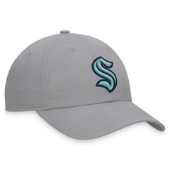 Seattle Kraken Fanatics Extra Time Adjustable Hat - Gray Hats