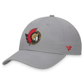 Ottawa Senators Fanatics Extra Time Adjustable Hat - Gray Hats