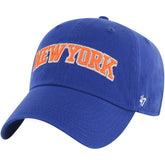 New York Knicks '47 Core Wordmark Clean Up Adjustable Hat - Blue online