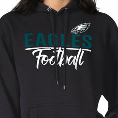 Philadelphia Eagles G-III 4Her by Carl Banks Women's Graphic Fleece Pullover Hoodie - Black cheap