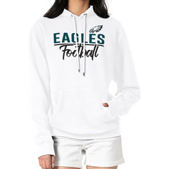 Philadelphia Eagles G-III 4Her by Carl Banks Women's Graphic Fleece Pullover Hoodie - White cheap