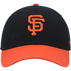 San Francisco Giants Clean Up Adjustable Hat Black/Orange
